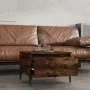 Mesa auxiliar madera contrachapada roble ahumado 50x46x35 cm de vidaXL, Mesas auxiliares - Ref: Foro24-819526, Precio: 44,52 ...
