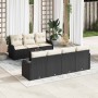 Conjunto de sofá de jardín Negro 55 x 55 x 37 cm en Sofás de exterior | Comprar online en Foru.es