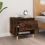 Nachttisch aus geräuchertem Eichensperrholz, 50 x 46 x 50 cm von vidaXL, Nachttische - Ref: Foro24-819542, Preis: 49,51 €, Ra...