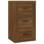 Aparador de madera contrachapada marrón roble 40x33x70 cm de vidaXL, Aparadores - Ref: Foro24-819427, Precio: 83,01 €, Descue...