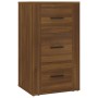 Aparador de madera contrachapada marrón roble 40x33x70 cm de vidaXL, Aparadores - Ref: Foro24-819427, Precio: 84,31 €, Descue...