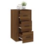 Aparador de madera contrachapada marrón roble 40x33x70 cm de vidaXL, Aparadores - Ref: Foro24-819427, Precio: 84,31 €, Descue...
