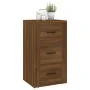 Aparador de madera contrachapada marrón roble 40x33x70 cm de vidaXL, Aparadores - Ref: Foro24-819427, Precio: 83,01 €, Descue...