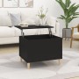Mesa de centro madera contrachapada negro 60x44,5x45 cm de vidaXL, Mesas de centro - Ref: Foro24-819565, Precio: 70,06 €, Des...