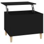 Mesa de centro madera contrachapada negro 60x44,5x45 cm de vidaXL, Mesas de centro - Ref: Foro24-819565, Precio: 70,06 €, Des...