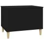 Couchtisch aus schwarzem Sperrholz, 60 x 44,5 x 45 cm von vidaXL, Couchtisch - Ref: Foro24-819565, Preis: 68,99 €, Rabatt: %