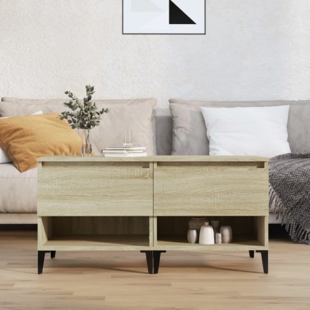 Mesas auxiliares 2 uds madera roble Sonoma 50x46x50 cm de vidaXL, Mesas auxiliares - Ref: Foro24-819555, Precio: 65,84 €, Des...