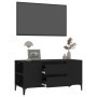Mueble para TV madera contrachapada negro 102x44,5x50 cm de vidaXL, Muebles TV - Ref: Foro24-819605, Precio: 86,27 €, Descuen...