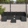 Conjunto de sofá de jardín Negro 55 x 55 x 37 cm en Sofás de exterior | Comprar online en Foru.es