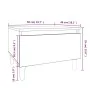 Mesa auxiliar madera contrachapada roble Sonoma 50x46x35 cm de vidaXL, Mesas auxiliares - Ref: Foro24-819506, Precio: 42,06 €...