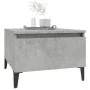 Gray concrete plywood side table 50x46x35 cm by vidaXL, Side tables - Ref: Foro24-819524, Price: 38,77 €, Discount: %