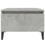 Gray concrete plywood side table 50x46x35 cm by vidaXL, Side tables - Ref: Foro24-819524, Price: 38,77 €, Discount: %