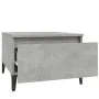 Gray concrete plywood side table 50x46x35 cm by vidaXL, Side tables - Ref: Foro24-819524, Price: 38,77 €, Discount: %