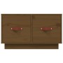 Mesa de centro madera maciza de pino marrón miel 60x53x35 cm de vidaXL, Mesas de centro - Ref: Foro24-820969, Precio: 68,35 €...