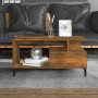 Mesa de centro madera contrachapada roble ahumado 90x49x45 cm de vidaXL, Mesas de centro - Ref: Foro24-819625, Precio: 73,58 ...