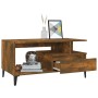 Mesa de centro madera contrachapada roble ahumado 90x49x45 cm de vidaXL, Mesas de centro - Ref: Foro24-819625, Precio: 73,58 ...