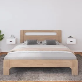 Wand-Nachttische 2 Stück weiß 40x29,5x22 cm von vidaXL, Schließfächer und Lagerschränke - Ref: Foro24-820989, Preis: 66,94 €,...