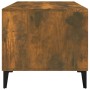 Mesa de centro madera contrachapada roble ahumado 90x49x45 cm de vidaXL, Mesas de centro - Ref: Foro24-819625, Precio: 73,58 ...