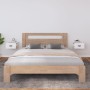 Mesitas de noche de pared 2 uds blanco 40x29,5x22 cm de vidaXL, Taquillas y armarios de almacenamiento - Ref: Foro24-820989, ...