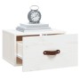 Mesitas de noche de pared 2 uds blanco 40x29,5x22 cm de vidaXL, Taquillas y armarios de almacenamiento - Ref: Foro24-820989, ...