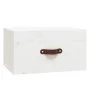 Mesitas de noche de pared 2 uds blanco 40x29,5x22 cm de vidaXL, Taquillas y armarios de almacenamiento - Ref: Foro24-820989, ...