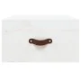 Mesitas de noche de pared 2 uds blanco 40x29,5x22 cm de vidaXL, Taquillas y armarios de almacenamiento - Ref: Foro24-820989, ...