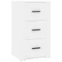 White plywood sideboard 40x33x70 cm by vidaXL, Sideboards - Ref: Foro24-819420, Price: 70,14 €, Discount: %
