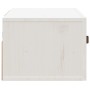 Mesitas de noche de pared 2 uds blanco 40x29,5x22 cm de vidaXL, Taquillas y armarios de almacenamiento - Ref: Foro24-820989, ...
