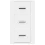 White plywood sideboard 40x33x70 cm by vidaXL, Sideboards - Ref: Foro24-819420, Price: 70,14 €, Discount: %