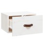 Mesitas de noche de pared 2 uds blanco 40x29,5x22 cm de vidaXL, Taquillas y armarios de almacenamiento - Ref: Foro24-820989, ...