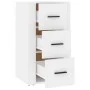 White plywood sideboard 40x33x70 cm by vidaXL, Sideboards - Ref: Foro24-819420, Price: 70,14 €, Discount: %