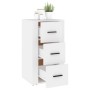 Aparador de madera contrachapada blanco 40x33x70 cm de vidaXL, Aparadores - Ref: Foro24-819420, Precio: 71,06 €, Descuento: %