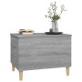 Mesa de centro madera contrachapada gris Sonoma 60x44,5x45 cm de vidaXL, Mesas de centro - Ref: Foro24-819570, Precio: 70,43 ...