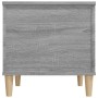 Mesa de centro madera contrachapada gris Sonoma 60x44,5x45 cm de vidaXL, Mesas de centro - Ref: Foro24-819570, Precio: 70,43 ...