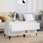Mesitas de noche 2 uds madera contrachapada blanco 50x46x50 cm de vidaXL, Mesas auxiliares - Ref: Foro24-819549, Precio: 67,9...