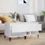 Mesitas de noche 2 uds madera contrachapada blanco 50x46x50 cm de vidaXL, Mesas auxiliares - Ref: Foro24-819549, Precio: 67,3...
