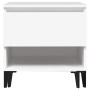 Mesitas de noche 2 uds madera contrachapada blanco 50x46x50 cm de vidaXL, Mesas auxiliares - Ref: Foro24-819549, Precio: 67,9...