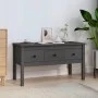 Mesa de centro de madera maciza de pino gris 102x49x55 cm de vidaXL, Mesas de centro - Ref: Foro24-820943, Precio: 119,51 €, ...