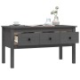 Mesa de centro de madera maciza de pino gris 102x49x55 cm de vidaXL, Mesas de centro - Ref: Foro24-820943, Precio: 121,07 €, ...