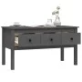 Mesa de centro de madera maciza de pino gris 102x49x55 cm de vidaXL, Mesas de centro - Ref: Foro24-820943, Precio: 119,51 €, ...