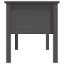 Mesa de centro de madera maciza de pino gris 102x49x55 cm de vidaXL, Mesas de centro - Ref: Foro24-820943, Precio: 121,07 €, ...