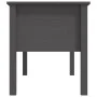 Mesa de centro de madera maciza de pino gris 102x49x55 cm de vidaXL, Mesas de centro - Ref: Foro24-820943, Precio: 119,51 €, ...