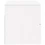 Mesitas de noche de pared 2 uds blanco 50x36x40 cm de vidaXL, Taquillas y armarios de almacenamiento - Ref: Foro24-820979, Pr...