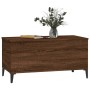 Mesa de centro madera contrachapada roble marrón 90x44,5x45 cm de vidaXL, Mesas de centro - Ref: Foro24-819595, Precio: 70,33...