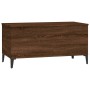 Mesa de centro madera contrachapada roble marrón 90x44,5x45 cm de vidaXL, Mesas de centro - Ref: Foro24-819595, Precio: 70,33...