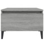 Mesas auxiliares 2 uds contrachapada gris Sonoma 50x46x35 cm de vidaXL, Mesas auxiliares - Ref: Foro24-819529, Precio: 70,23 ...