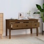 Mesa de centro madera maciza de pino marrón miel 102x49x55 cm de vidaXL, Mesas de centro - Ref: Foro24-820944, Precio: 120,33...
