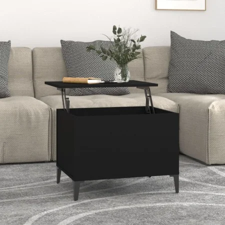 Couchtisch aus schwarzem Sperrholz, 60 x 44,5 x 45 cm von vidaXL, Couchtisch - Ref: Foro24-819573, Preis: 64,83 €, Rabatt: %