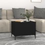 Mesa de centro madera contrachapada negro 60x44,5x45 cm de vidaXL, Mesas de centro - Ref: Foro24-819573, Precio: 65,74 €, Des...