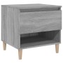 Mesita de noche madera contrachapada gris Sonoma 50x46x50 cm de vidaXL, Mesitas de noche - Ref: Foro24-819544, Precio: 44,71 ...